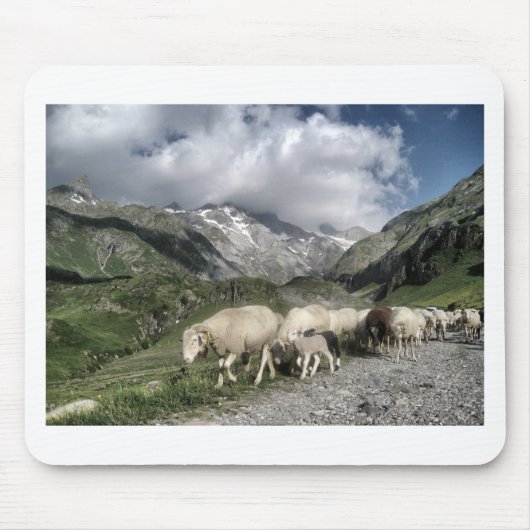 Pyrenäenlandschaft Mousepad (Vorne)