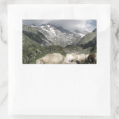 Pyrenäenlandschaft Rechteckiger Aufkleber (Tasche)