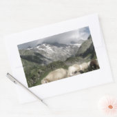 Pyrenäenlandschaft Rechteckiger Aufkleber (Umschlag)