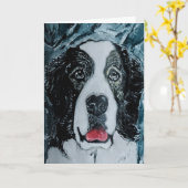 Pyrenean Mastiff Painting by Alfred Fox Karte (Gelbe Blume)