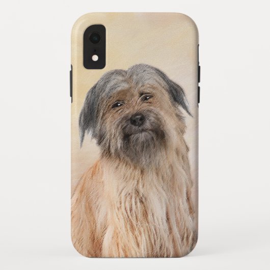 Pyrenean Shepherd Malerei - Niedliche Original Dog Case-Mate iPhone Hülle (Rückseite)