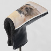 Pyrenean Shepherd Malerei - Niedliche Original Dog Golf Headcover (3/4 Vorderseite)