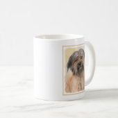 Pyrenean Shepherd Malerei - Niedliche Original Dog Kaffeetasse (VorderseiteRechts)