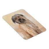 Pyrenean Shepherd Malerei - Niedliche Original Dog Magnet (Rechte Seite)