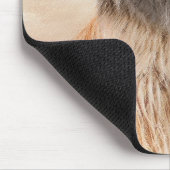 Pyrenean Shepherd Malerei - Niedliche Original Dog Mousepad (Ecke)