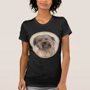 Pyrenean Shepherd Malerei - Niedliche Original Dog T-Shirt