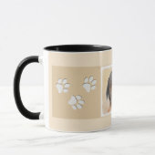 Pyrenean Shepherd Malerei - Niedliche Original Dog Tasse (Links)