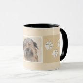 Pyrenean Shepherd Malerei - Niedliche Original Dog Tasse (VorderseiteRechts)