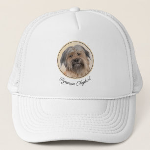 Pyrenean Shepherd Malerei - Niedliche Original Dog Truckerkappe