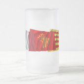 Pyrénées-Orientales, Languedoc-Roussillon u. Mattglas Bierglas (Mittel)