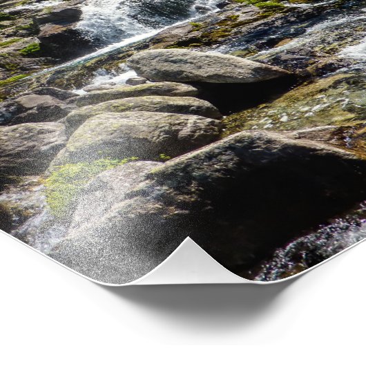 Pyrénées Stream Fotodruck (Ecke)