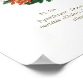 Pyrethrum sinense (Chrysanthemen) Poster (Ecke)