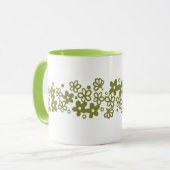 Pyrex Crazy Daisy Tasse (Vorderseite Links)