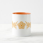 Pyrex Design Schmetterling Goldmuster Tasse (Zentrum)