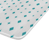 Pyrex Diamant-u. Stern-Glasschneiden-Brett 6" x7 " Schneidebrett (Ecke)