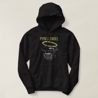 Pyrex-Engel-Schwarz-Hoodie Hoodie