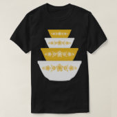 Pyrex Golden Butterfly Bowls T-Shirt (Design vorne)