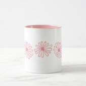 Pyrex Pink Daisy Tasse (Zentrum)