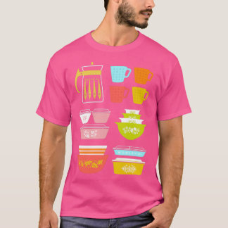 Pyrex Pretties - Vintage Glasküchengeschirr T-Shirt