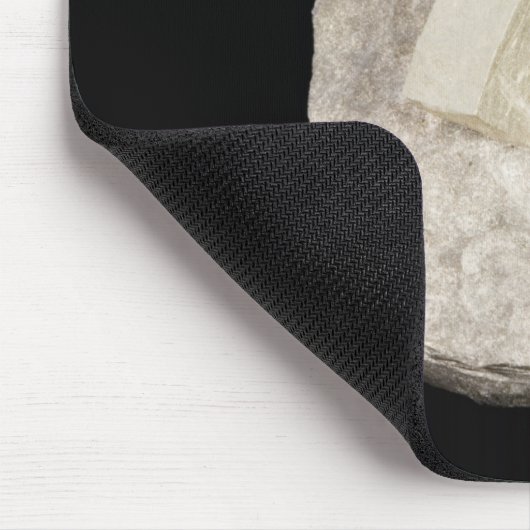 Pyrit-Kristalle im Schiefer Mousepad (Ecke)