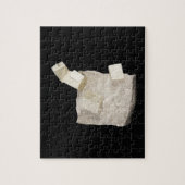 Pyrit-Kristalle im Schiefer Puzzle (Vertikal)