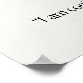 Pyrite Gem Crystal Meaning Card Poster (Ecke)