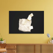 Pyrite Kristalle in Shale Leinwanddruck (Insitu (Wohnzimmer))