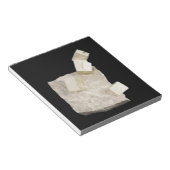 Pyrite Kristalle in Shale Notizblock (angewinkelt)