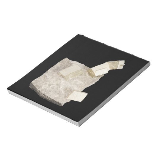 Pyrite Kristalle in Shale Notizblock (Rotiert)