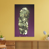 Pyritenkristalle, Peru, Südamerika Leinwanddruck (Insitu (Wohnzimmer))