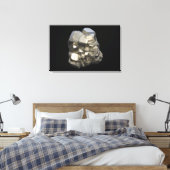 Pyritenkristalle, Peru, Südamerika Leinwanddruck (Insitu (Schlafzimmer))