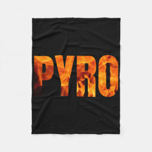 Pyro-Lagerfeuer-Pyromane Fleecedecke