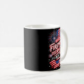 Pyro-technician Firework Technician 4th Of July Fu Kaffeetasse (VorderseiteRechts)