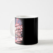 Pyro-Techniker Feuerwerkstechniker 4. Juli Fu Kaffeetasse (Vorderseite Links)