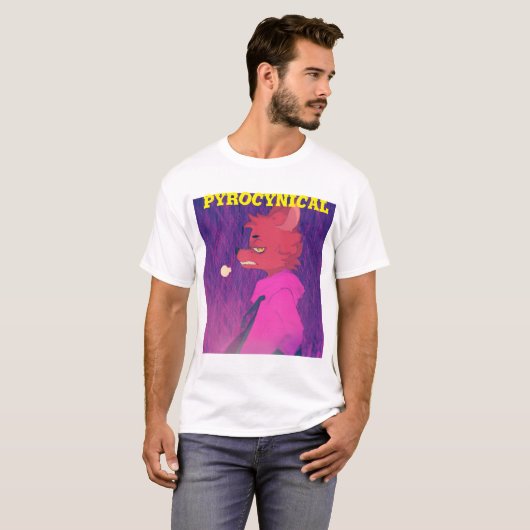 Pyrocynical T - Shirt Fanart Männer (Vorne ganz)