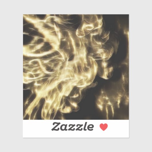 Pyroklastisches Licht Aufkleber (Blatt)