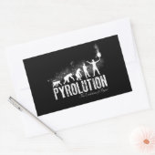Pyrolution - die Evolution von Pyros Rechteckiger Aufkleber (Umschlag)