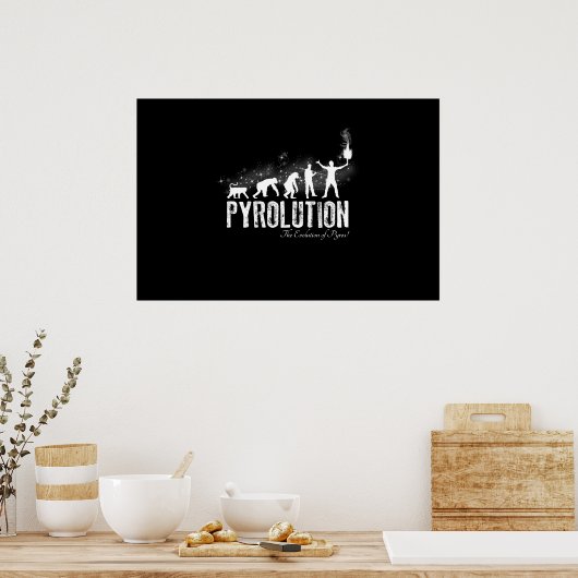 Pyrolution - The Evolution of Pyros Poster (Küche)