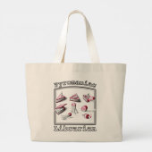 Pyromaniac Librarian Igniting Book Ideas Jumbo Stoffbeutel (Rückseite)