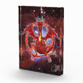 Pyrop-Kosmischer-Drache-Acrylblock Fotoblock (Rechts)