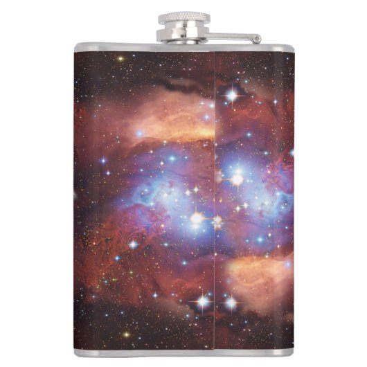 Pyrope Cosmic Dragon Hip Flask Flachmann (Rückseite)