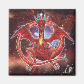 Pyrope Cosmic Dragon Magnet (Vorne)