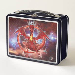 Pyrope Cosmic Dragon Metall Brotdose