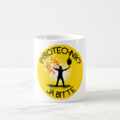 Pyrotechnik? Ja bitte! Kaffeetasse (Mittel)