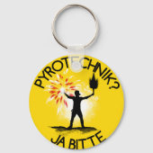 Pyrotechnik? Ja, bitte! Schlüsselanhänger (Vorderseite)