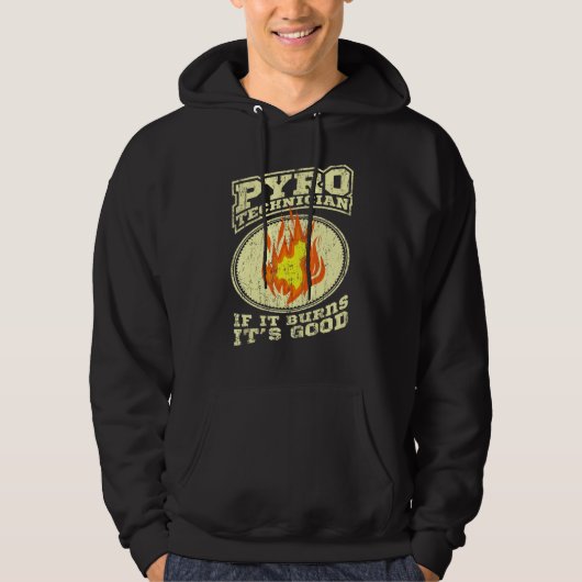 Pyrotechniker Crew Pyrotechnik Feuerwerke Pyro Sh Hoodie (Vorderseite)