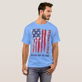 Pyrotechniker Pyrotechnics Feuerwerk Flag T-Shirt (Vorne ganz)