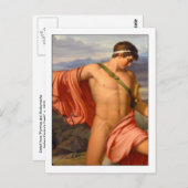 Pyrrhus und Andromache durch Johan Lund Postkarte (Vorne/Hinten)