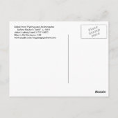 Pyrrhus und Andromache durch Johan Lund Postkarte (Rückseite)