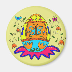 Pysanka Frühling Magnet